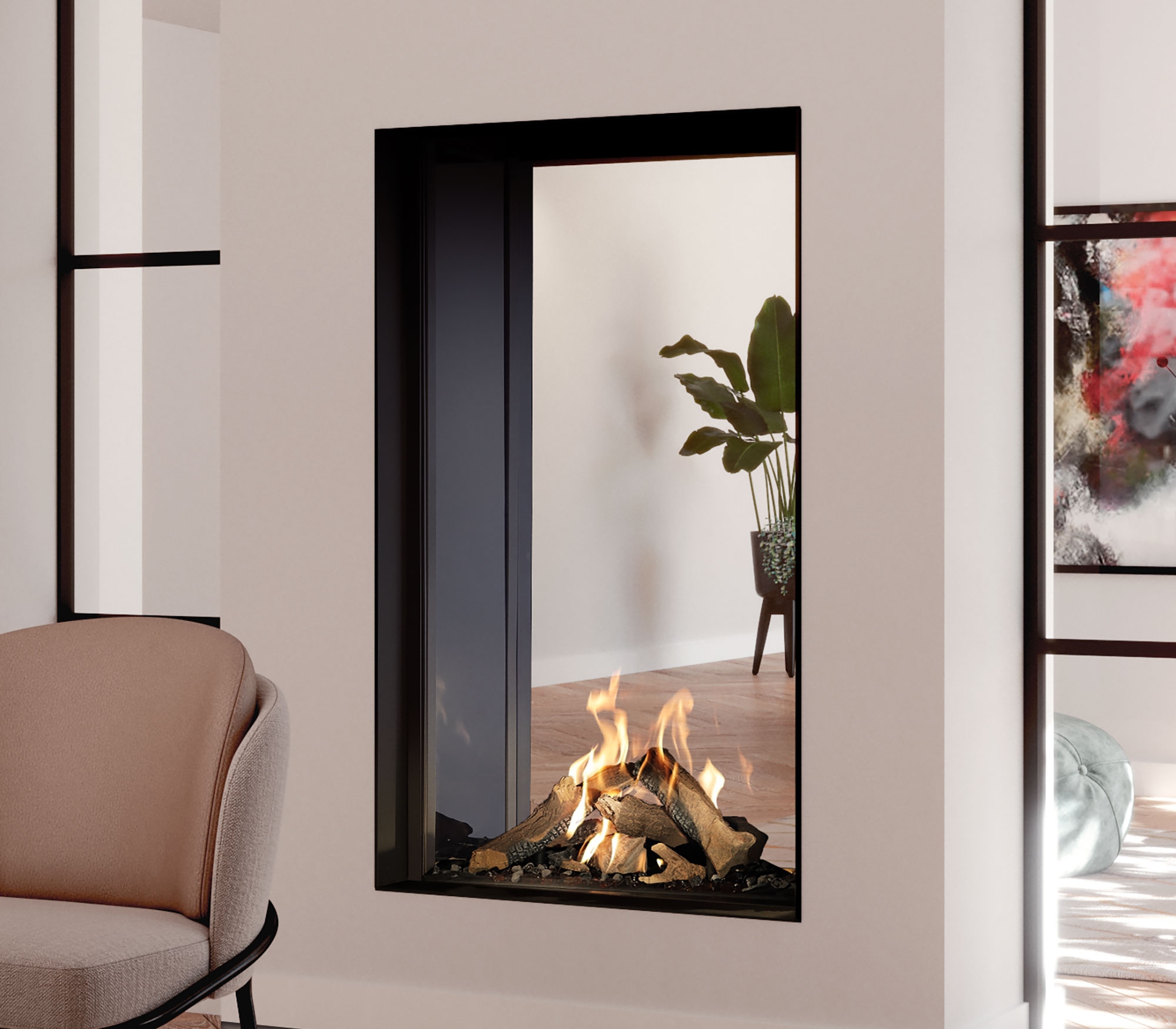 product-image-fireplace-gas-dru-prestige-42-tall-tunnel-gallery-01-close-up